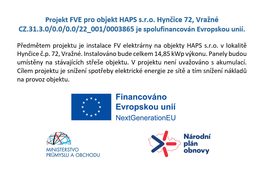 FVE HAPS Hyncice 2025